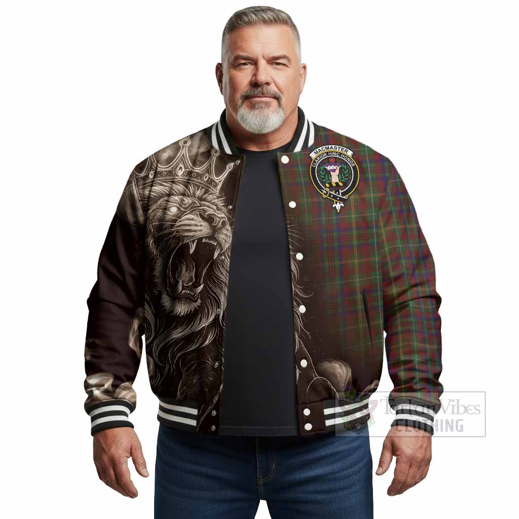 MacMaster (McMaster) Tartan Baseball Jacket Roaring Lion Heritage