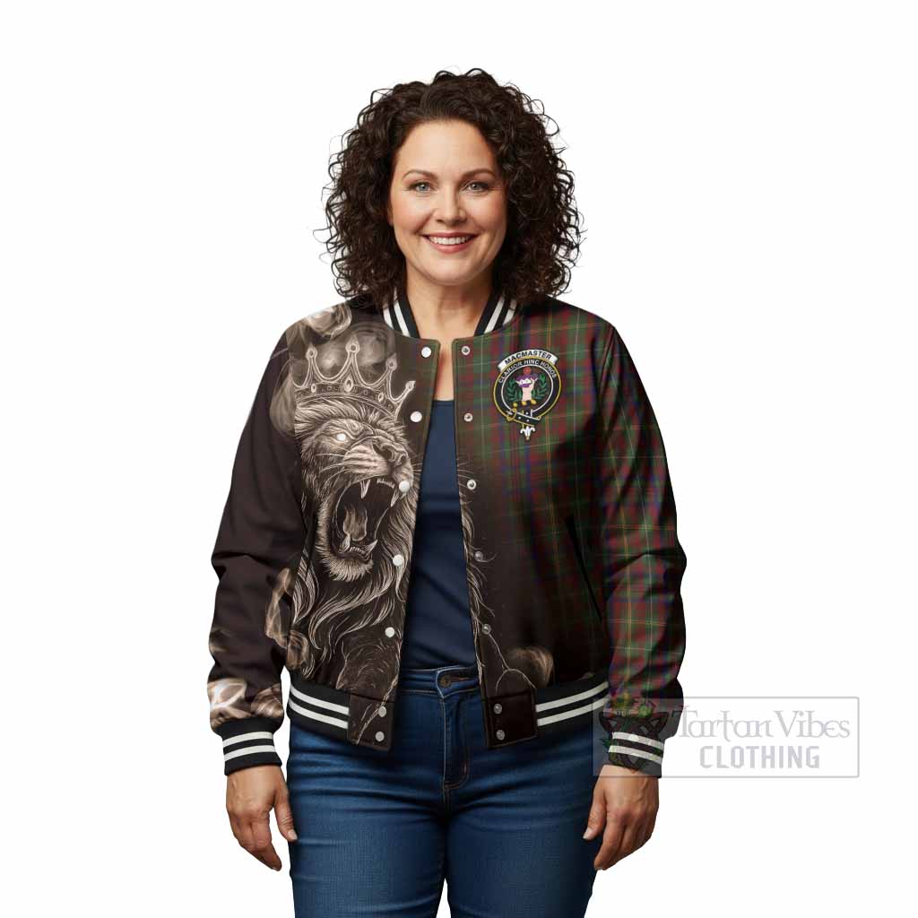 MacMaster (McMaster) Tartan Baseball Jacket Roaring Lion Heritage