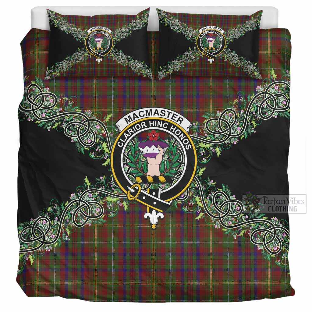 MacMaster (McMaster) Tartan Bedding Set Thistle Scottish Spirit