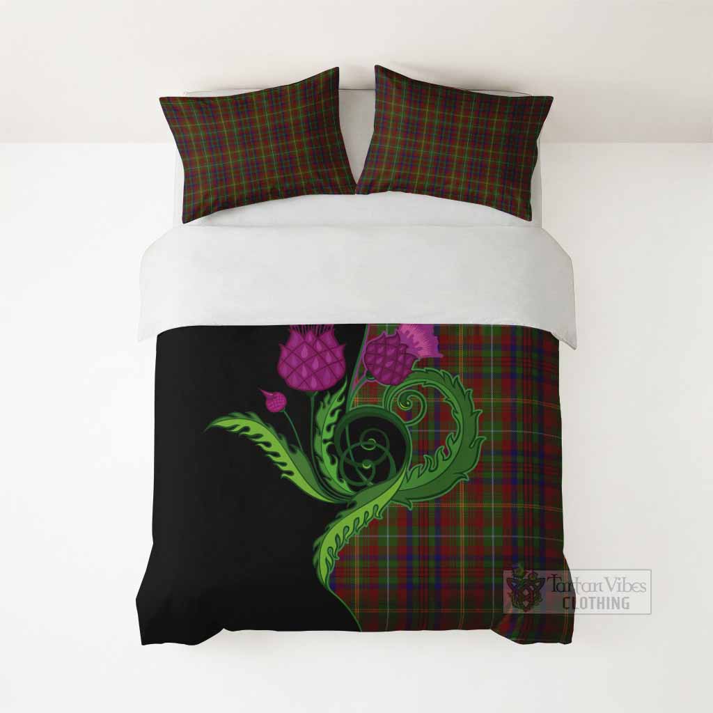 MacMaster (McMaster) Tartan Bedding Set Traditional Scottish Thistle - Tartan Vibes Clothing