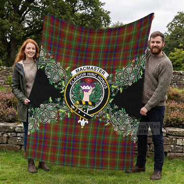 MacMaster (McMaster) Tartan Blanket Thistle Scottish Spirit