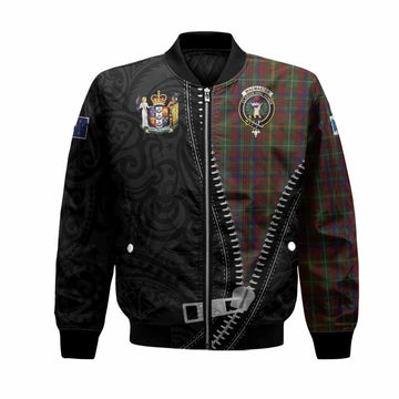 MacMaster (McMaster) Tartan Bomber Jacket New Zealand Pattern Unique Zipper Stylized