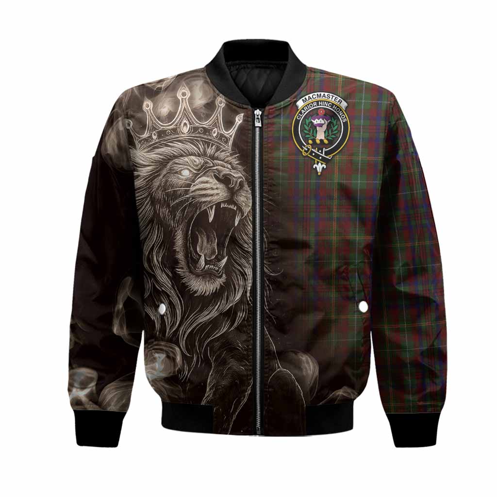 MacMaster (McMaster) Tartan Bomber Jacket Roaring Lion Heritage