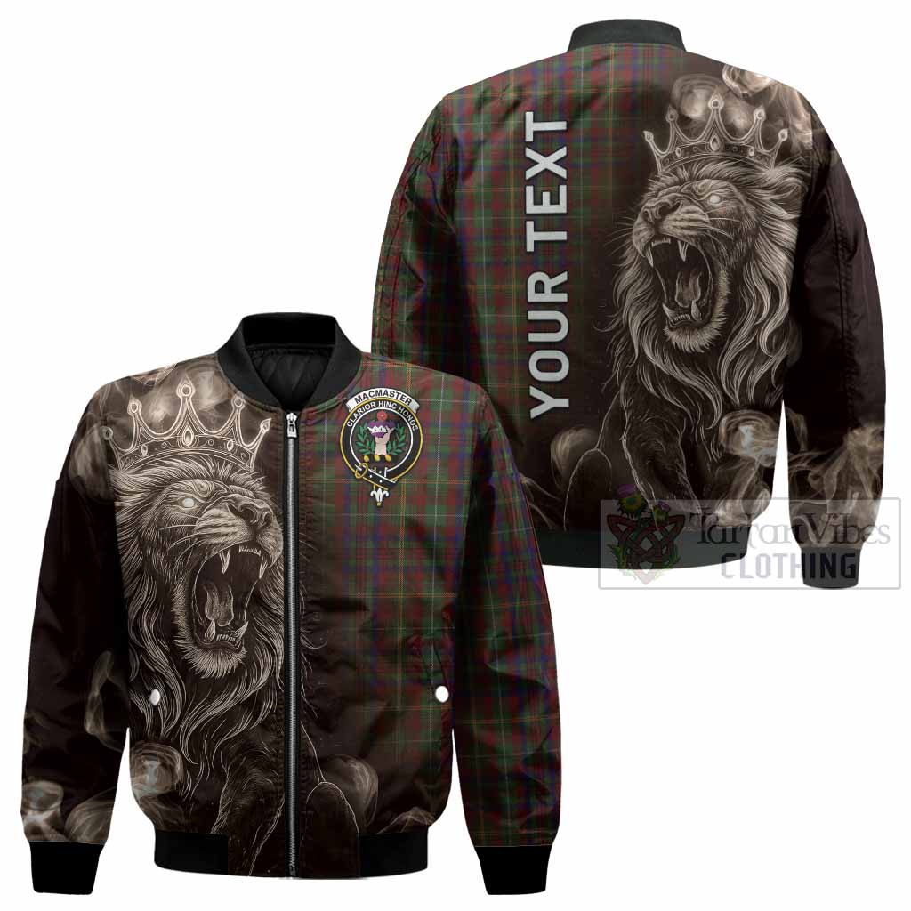MacMaster (McMaster) Tartan Bomber Jacket Roaring Lion Heritage