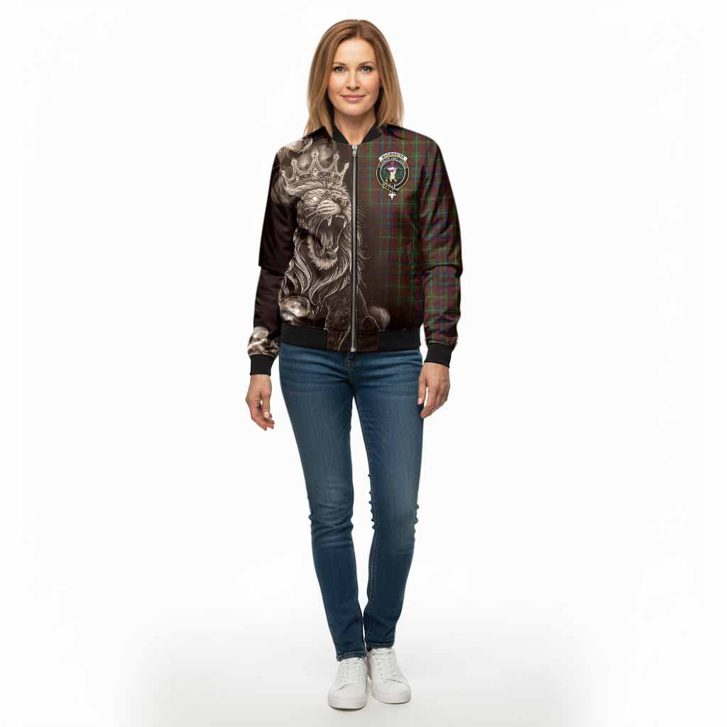 MacMaster (McMaster) Tartan Bomber Jacket Roaring Lion Heritage