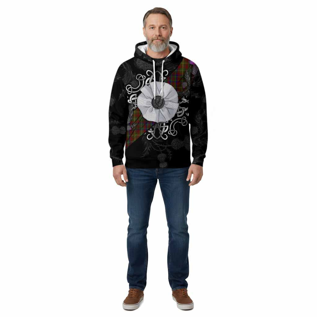 MacMaster (McMaster) Tartan Cotton Hoodie Jacobite White Rose Zip Hoodie - Tartan Vibes Clothing