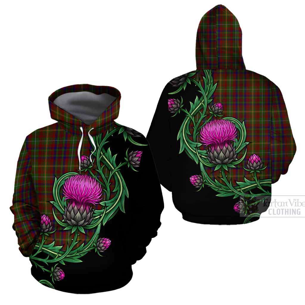 MacMaster (McMaster) Tartan Cotton Hoodie Resilient Scottish Thistle - Tartan Vibes Clothing