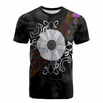 MacMaster (McMaster) Tartan Cotton T-shirt Jacobite White Rose Kid's Shirt - Tartan Vibes Clothing
