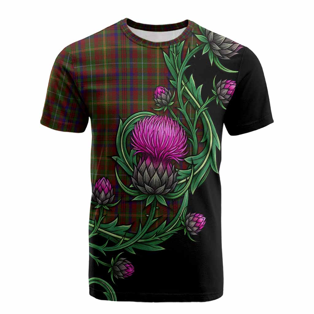 MacMaster (McMaster) Tartan Cotton T-shirt Resilient Scottish Thistle Kid's Shirt - Tartan Vibes Clothing