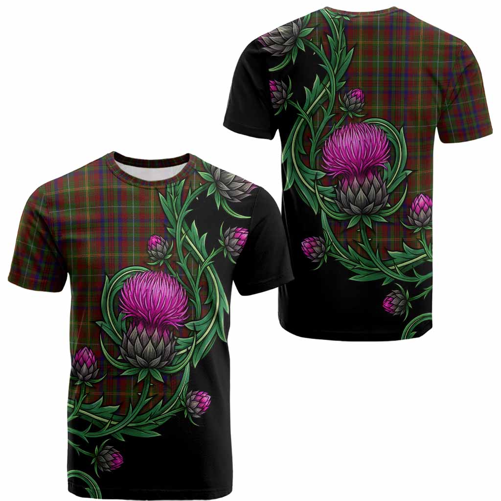 MacMaster (McMaster) Tartan Cotton T-shirt Resilient Scottish Thistle - Tartan Vibes Clothing