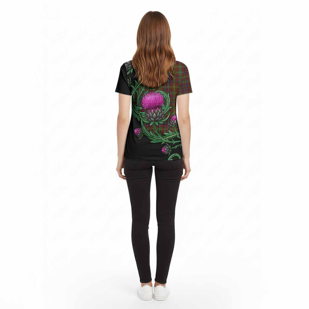 MacMaster (McMaster) Tartan Cotton T-shirt Resilient Scottish Thistle - Tartan Vibes Clothing