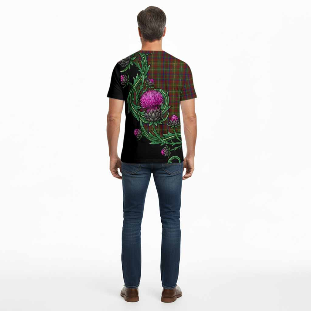 MacMaster (McMaster) Tartan Cotton T-shirt Resilient Scottish Thistle - Tartan Vibes Clothing
