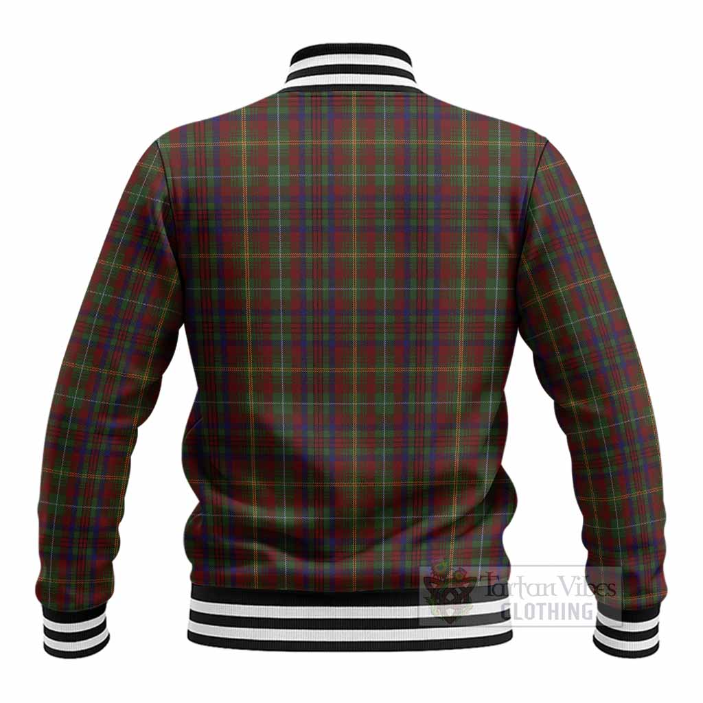 MacMaster (McMaster) Tartan Crest Baseball Jacket Ferocious Lion Style