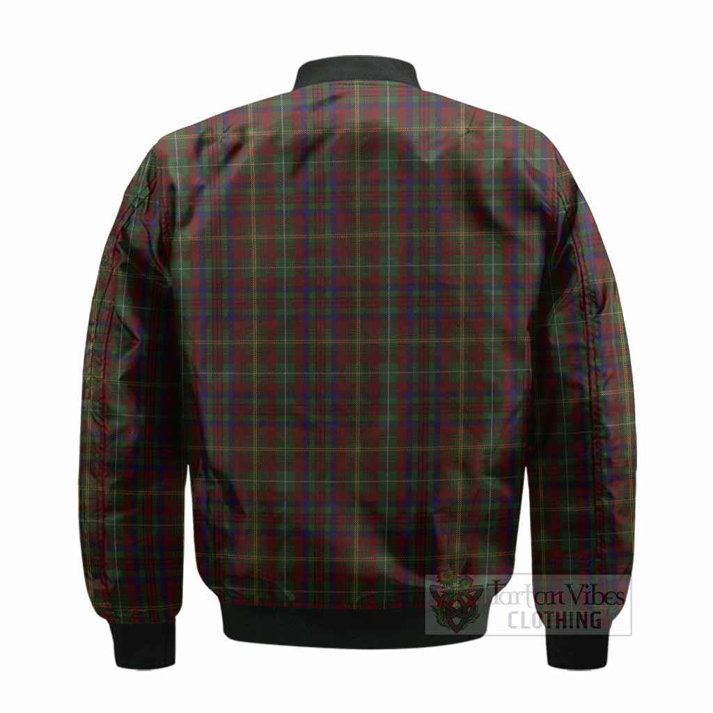 MacMaster (McMaster) Tartan Crest Bomber Jacket Ferocious Lion Style