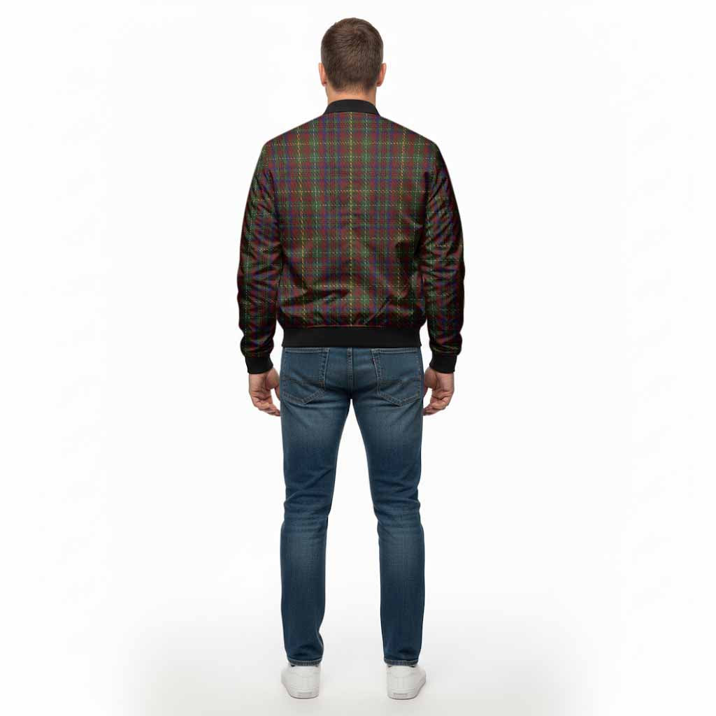 MacMaster (McMaster) Tartan Crest Bomber Jacket Ferocious Lion Style