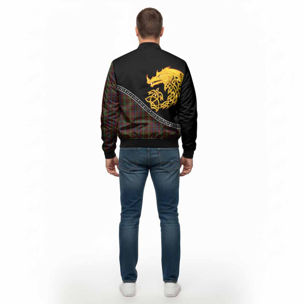 MacMaster (McMaster) Tartan Crest Bomber Jacket Legendary Dragon Knot Half Style