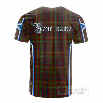 MacMaster (McMaster) Tartan Crest Cotton T-shirt Scotland Coat of Arm Flag Style - Tartan Vibes Clothing