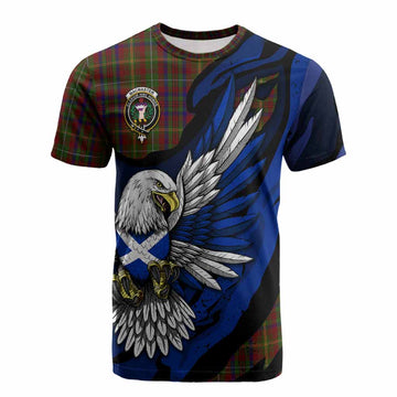 MacMaster (McMaster) Tartan Crest Cotton T-shirt Scottish Eagle Grunge Style Kid's Shirt - Tartan Vibes Clothing