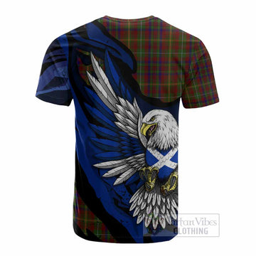 MacMaster (McMaster) Tartan Crest Cotton T-shirt Scottish Eagle Grunge Style - Tartan Vibes Clothing