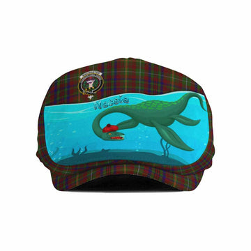 MacMaster (McMaster) Tartan Crest Flat Cap, Jeff Cap Nessie Under Water