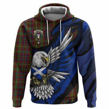 MacMaster (McMaster) Tartan Crest Hoodie Scottish Eagle Grunge Style Pullover Hoodie - Tartan Vibes Clothing