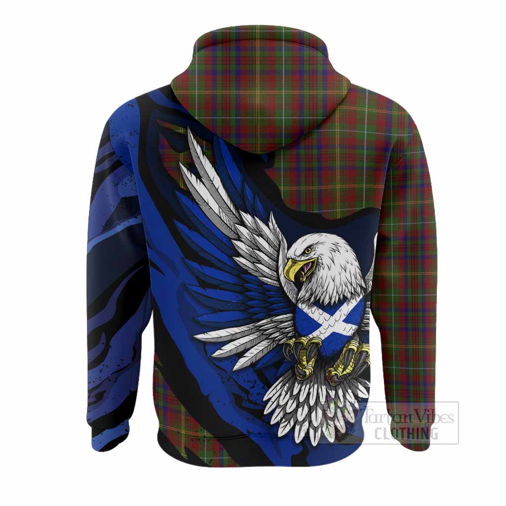 MacMaster (McMaster) Tartan Crest Hoodie Scottish Eagle Grunge Style - Tartan Vibes Clothing