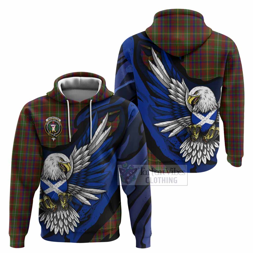 MacMaster (McMaster) Tartan Crest Hoodie Scottish Eagle Grunge Style - Tartan Vibes Clothing