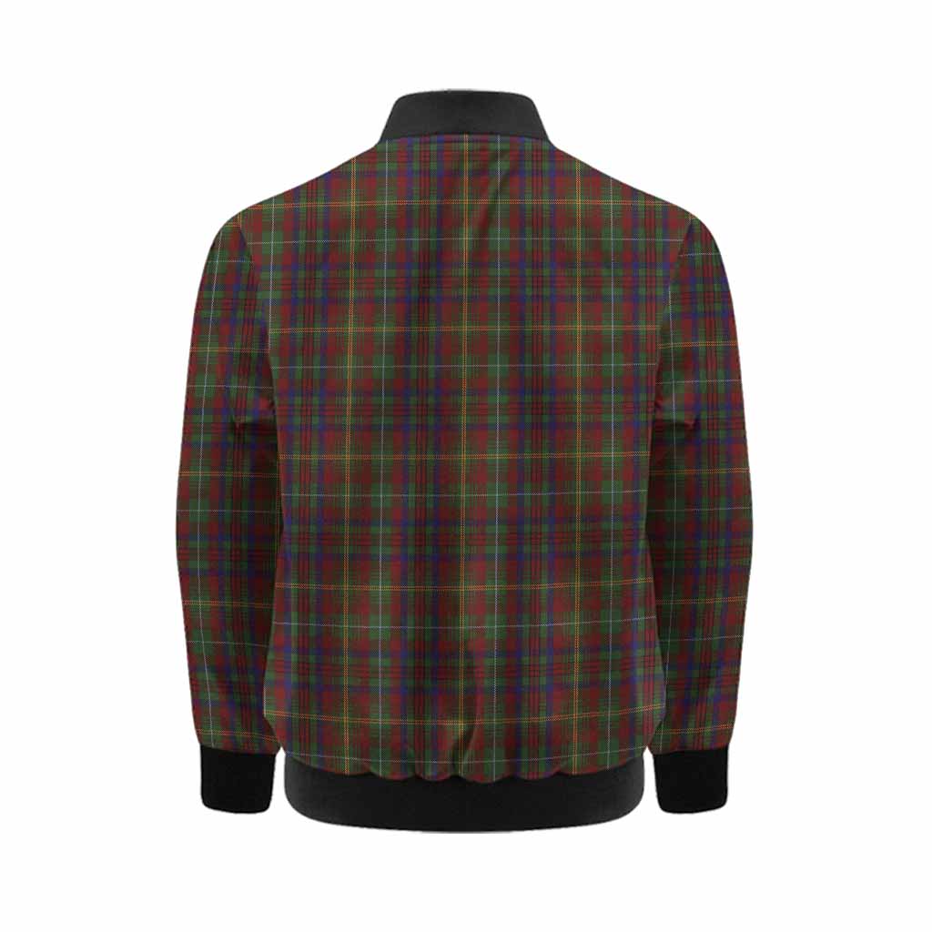 MacMaster (McMaster) Tartan Crest Kid Bomber Jacket Ferocious Lion Style Kid - Tartan Vibes Clothing