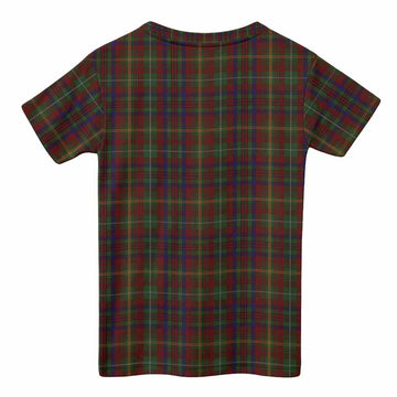 MacMaster (McMaster) Tartan Crest Kid T-shirt Ferocious Lion Style - Tartan Vibes Clothing