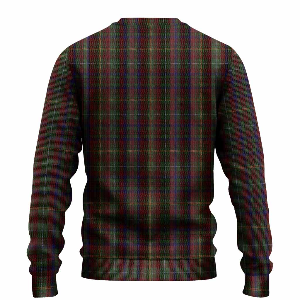 MacMaster (McMaster) Tartan Crest Knitted Sweater Ferocious Lion Style