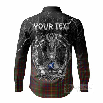 MacMaster (McMaster) Tartan Crest Long Sleeve Button Shirts Celtic Odin's Raven Legacy