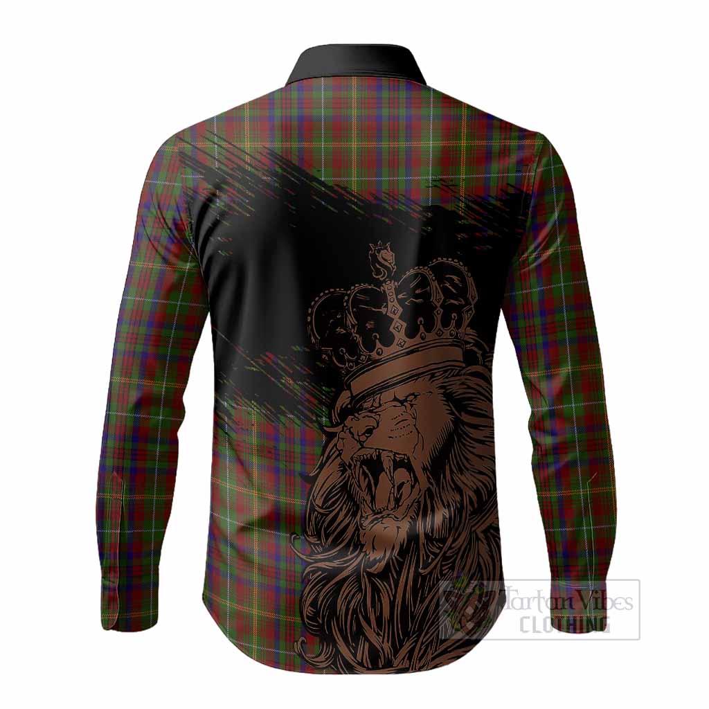 MacMaster (McMaster) Tartan Crest Long Sleeve Button Shirts Crowned Lion Heritage Style