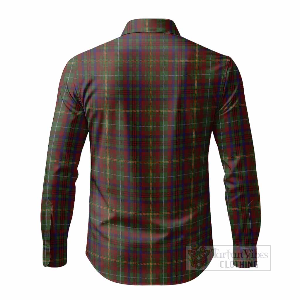 MacMaster (McMaster) Tartan Crest Long Sleeve Button Shirts Ferocious Lion Style