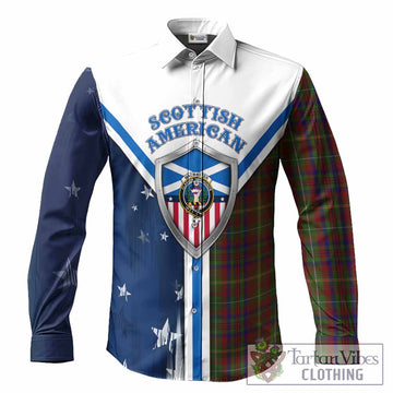 MacMaster (McMaster) Tartan Crest Long Sleeve Button Shirts Scottish-American Heritage
