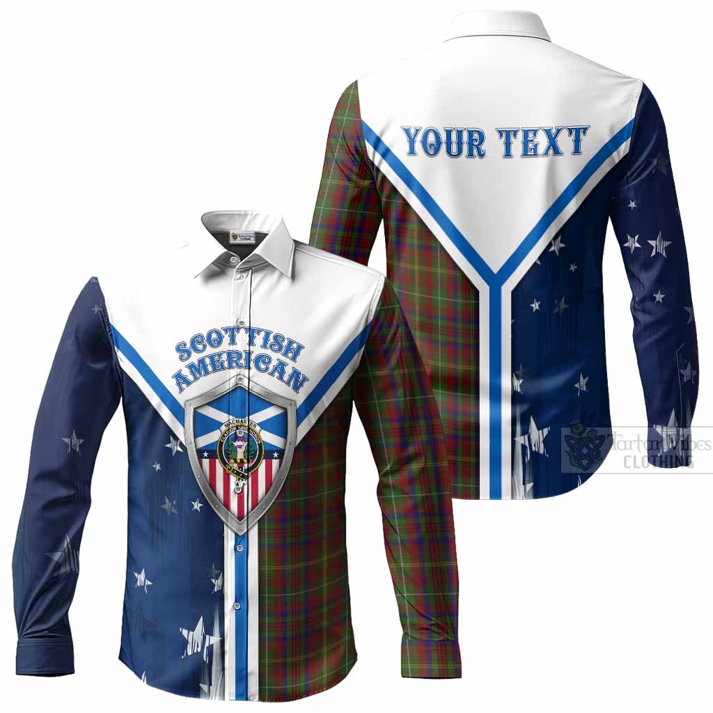 MacMaster (McMaster) Tartan Crest Long Sleeve Button Shirts Scottish-American Heritage