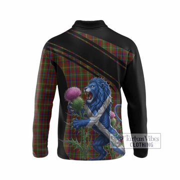 MacMaster (McMaster) Tartan Crest Long Sleeve Button Shirts Scottish Lion Rampant Thistle