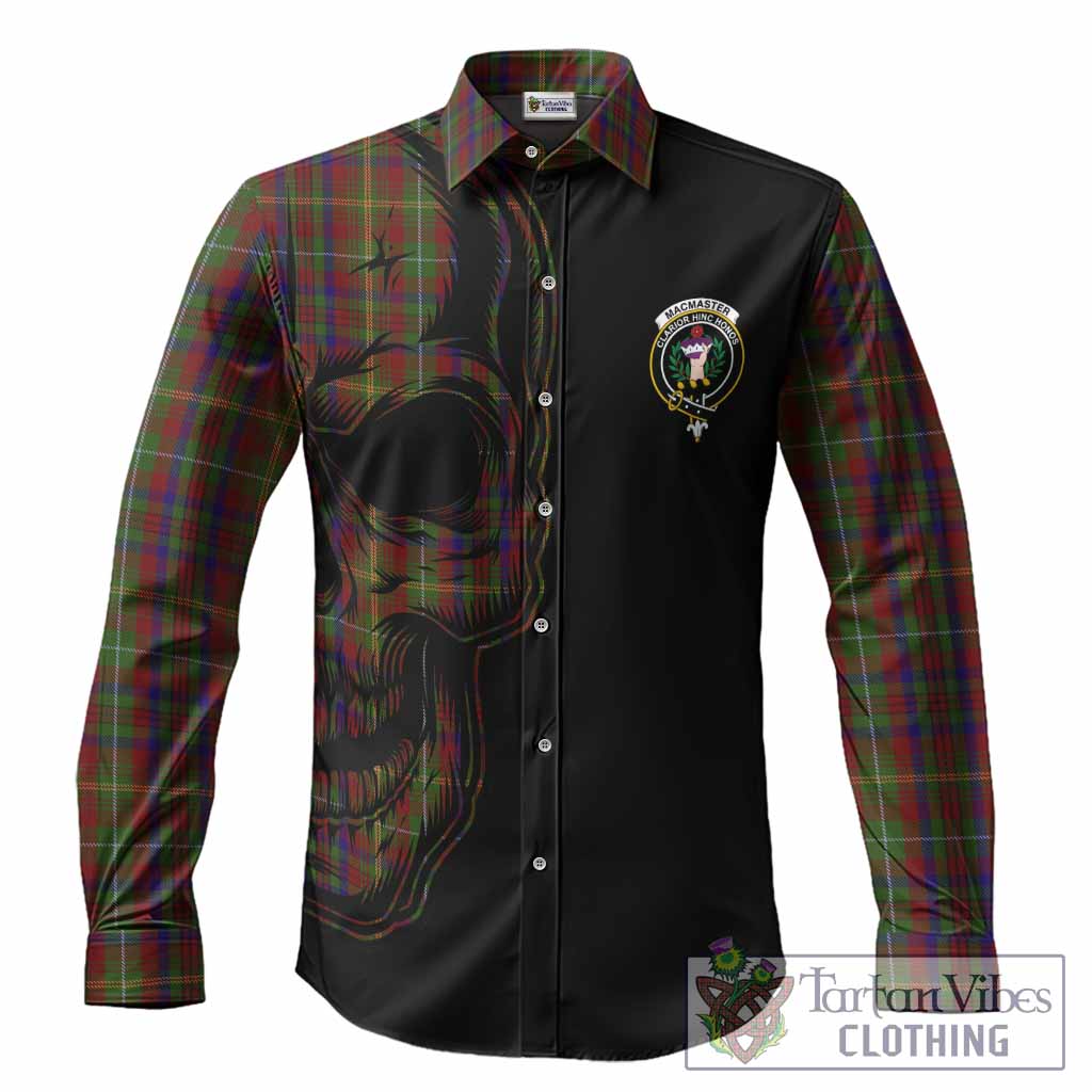 MacMaster (McMaster) Tartan Crest Long Sleeve Button Shirts Scottish To The Bone