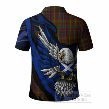MacMaster (McMaster) Tartan Crest Polo Shirt Scottish Eagle Grunge Style - Tartan Vibes Clothing