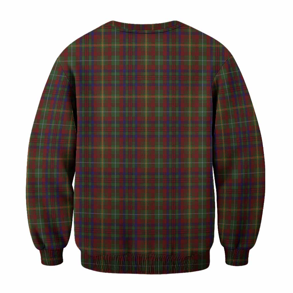 MacMaster (McMaster) Tartan Crest Sweatshirt Ferocious Lion Style