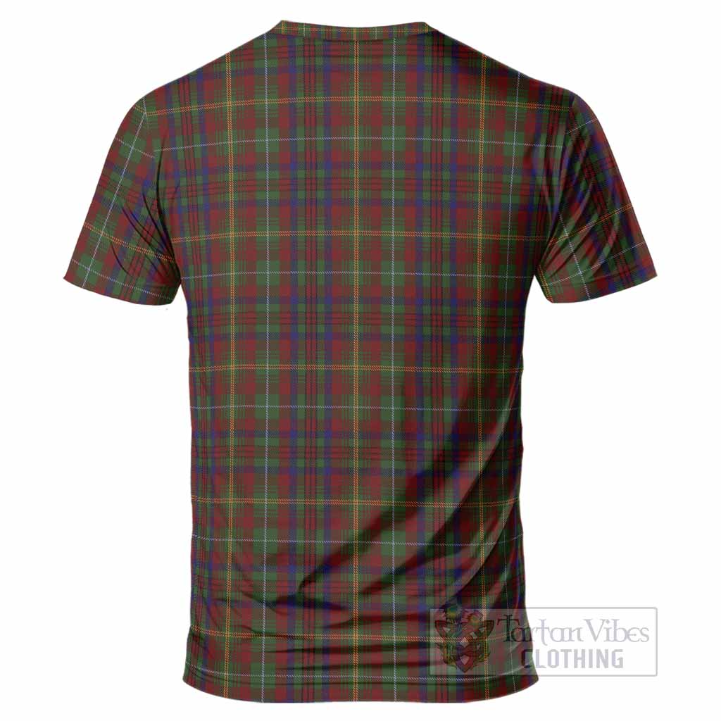 MacMaster (McMaster) Tartan Crest T-Shirt Ferocious Lion Style - Tartan Vibes Clothing