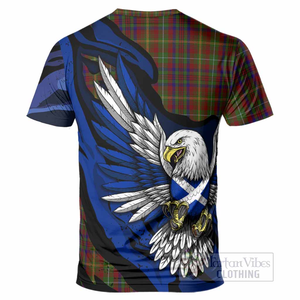 MacMaster (McMaster) Tartan Crest T-Shirt Scottish Eagle Grunge Style - Tartan Vibes Clothing