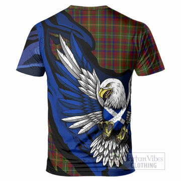 MacMaster (McMaster) Tartan Crest T-Shirt Scottish Eagle Grunge Style - Tartan Vibes Clothing