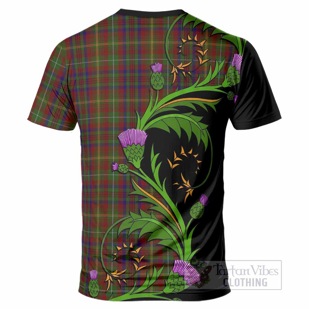 MacMaster (McMaster) Tartan Crest T-Shirt Scottish Thistle Pride Heritage Art - Tartan Vibes Clothing