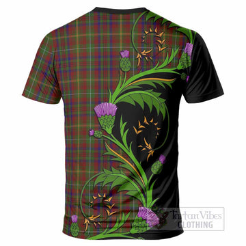 MacMaster (McMaster) Tartan Crest T-Shirt Scottish Thistle Pride Heritage Art - Tartan Vibes Clothing