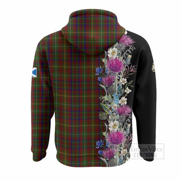 MacMaster (McMaster) Tartan Crest Thistle Floral Hoodie - Tartan Vibes Clothing