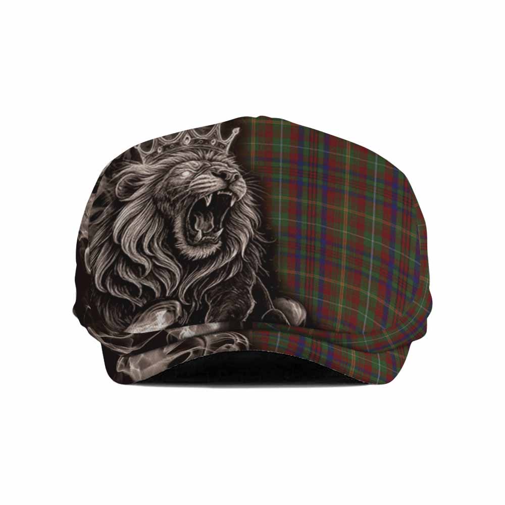 MacMaster (McMaster) Tartan Flat Cap, Jeff Cap Roaring Lion Heritage Flat Cap - Tartan Vibes Clothing