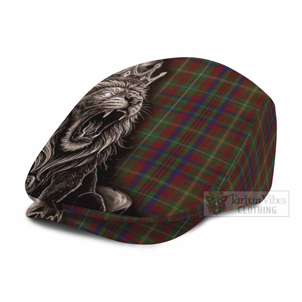 MacMaster (McMaster) Tartan Flat Cap, Jeff Cap Roaring Lion Heritage - Tartan Vibes Clothing