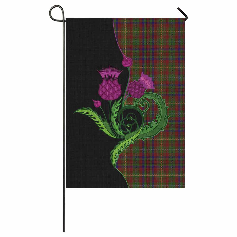 MacMaster (McMaster) Tartan Garden Flag Traditional Scottish Thistle 59 × 35 in (150 × 89 cm) - Tartan Vibes Clothing