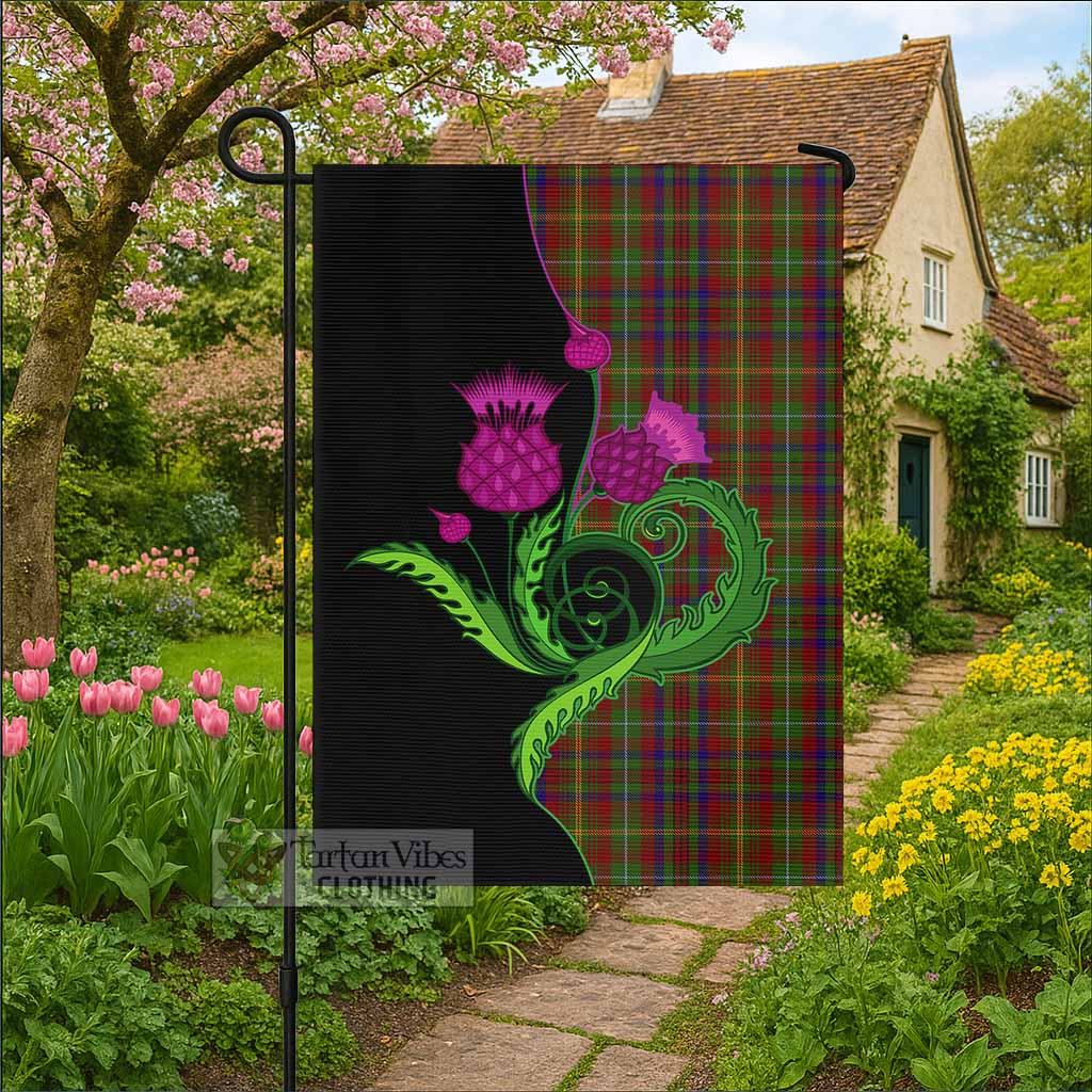 MacMaster (McMaster) Tartan Garden Flag Traditional Scottish Thistle - Tartan Vibes Clothing