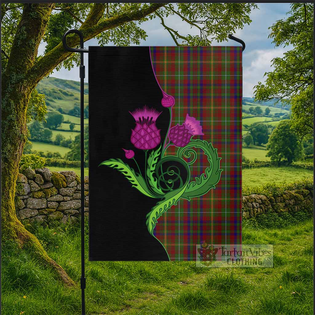 MacMaster (McMaster) Tartan Garden Flag Traditional Scottish Thistle - Tartan Vibes Clothing